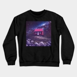 House In Space Crewneck Sweatshirt